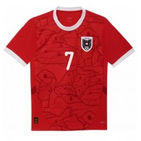 Østrig Marko Arnautovic #7 Hjemmebanetrøje EM 2024 Kortærmet